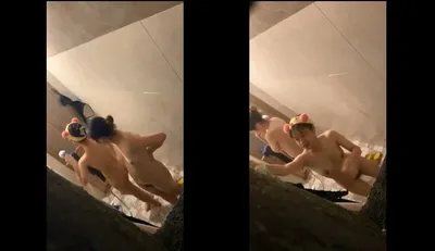 Quay lén hai học sinh nữ cạnh nhà tắm chung