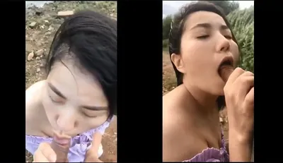 Ghệ bj cho bồ bên bờ sông