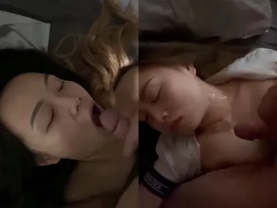 Xuất tinh lên mặt bồ ngại ngùng