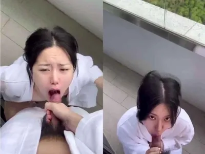 Mới sáng gà gáy đã bắt em khỏa thân liếm chuối outdoor chung cư